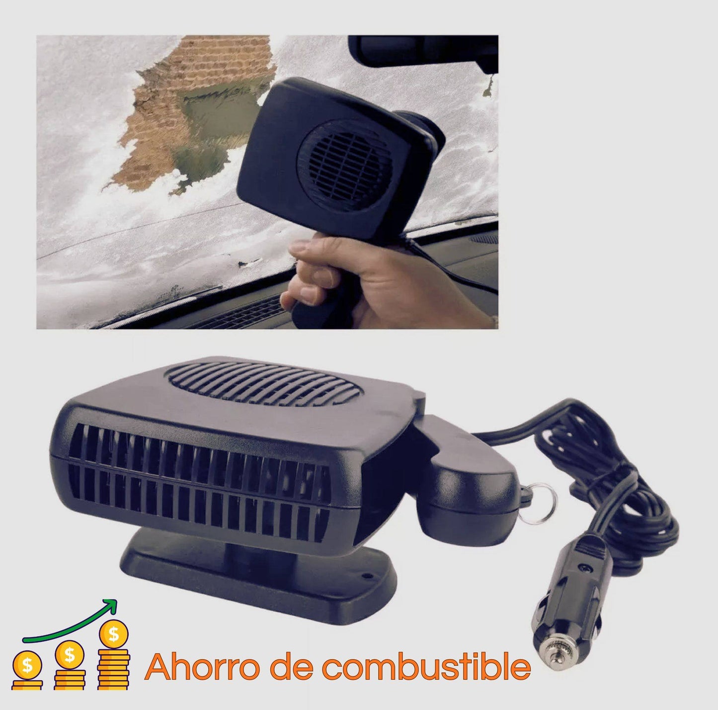 Calefactor Portátil para Automóvil