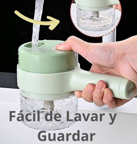 Picador Multifuncional 4 en 1 portátil y recargable