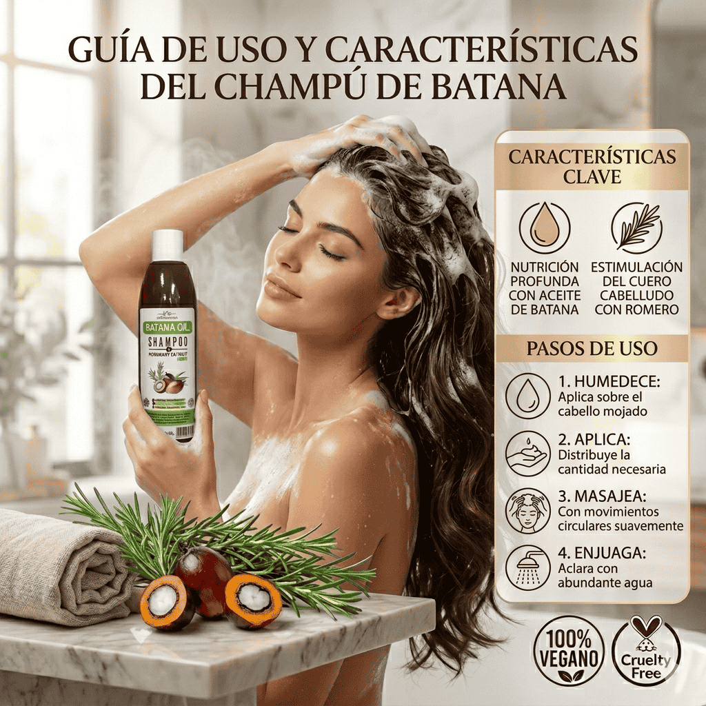 Pack Rescate Capilar: Champú + Aceite de Batana 100% Puro