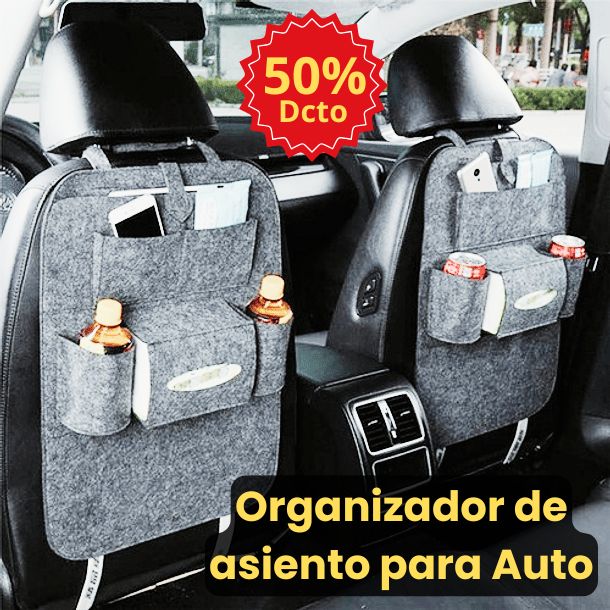 ORGANIZADOR PARA ASIENTO AUTOMÓVIL