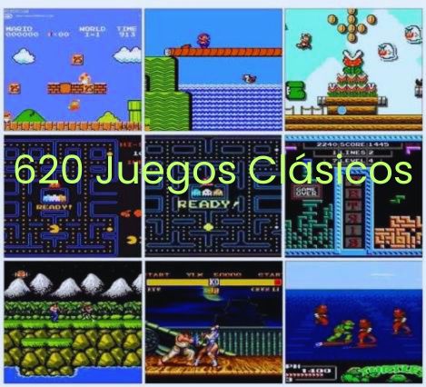 CONSOLA RETRO CLÁSICA 620 JUEGOS