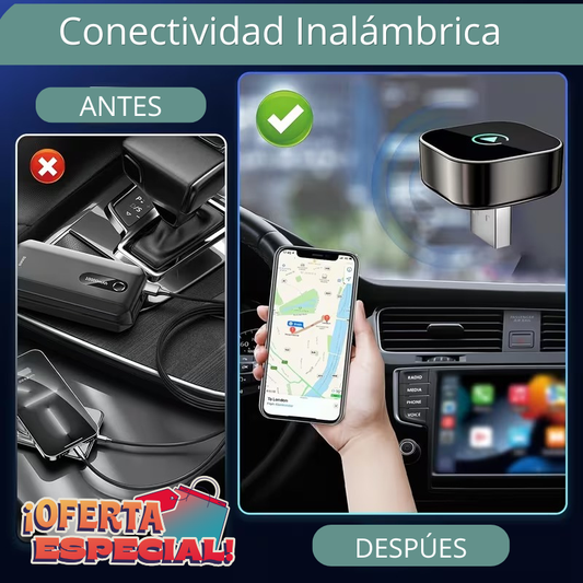 Adaptador Inalámbrico para CARPLAY