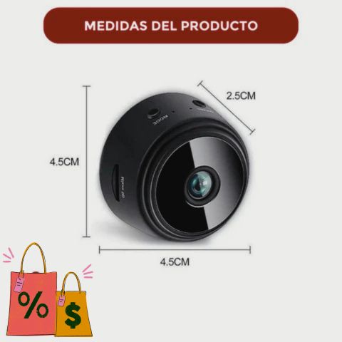 Mini Cámara de Seguridad HD WiFi