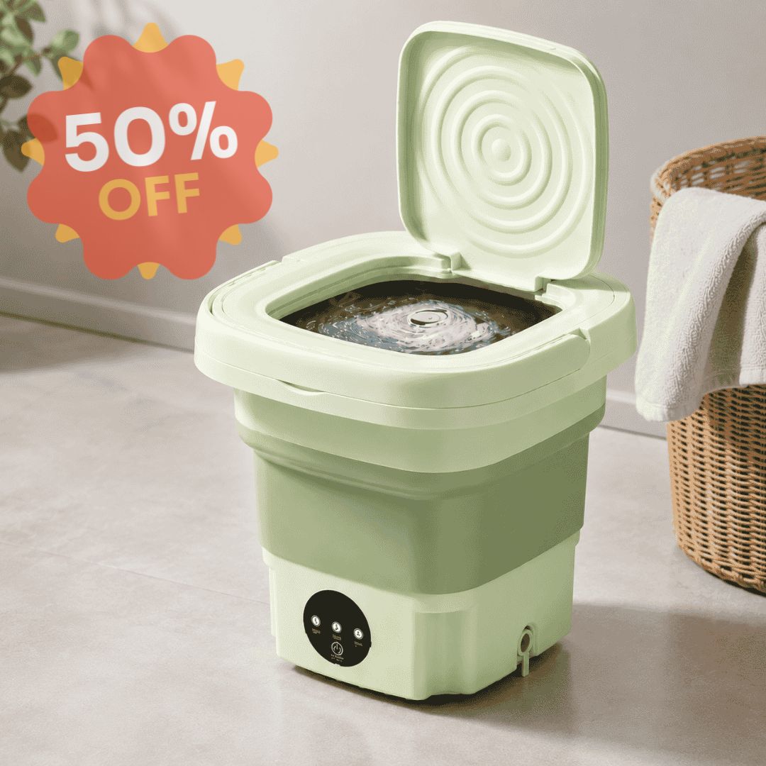Mini Lavadora Portátil con Centrifugado