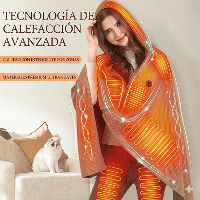 Manta Calefactora  4-en-1 USB