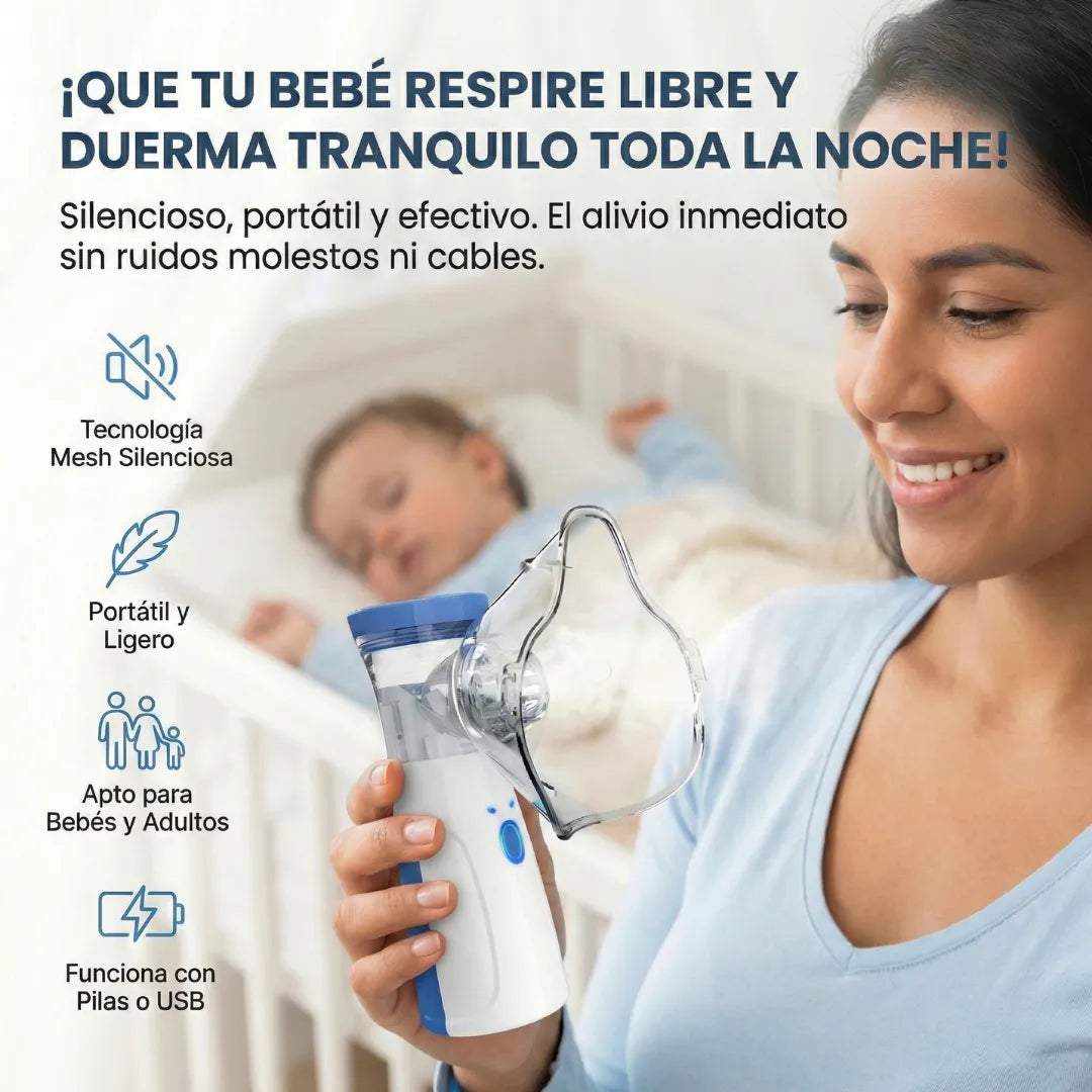 Nebulizador Portátil Inhalador