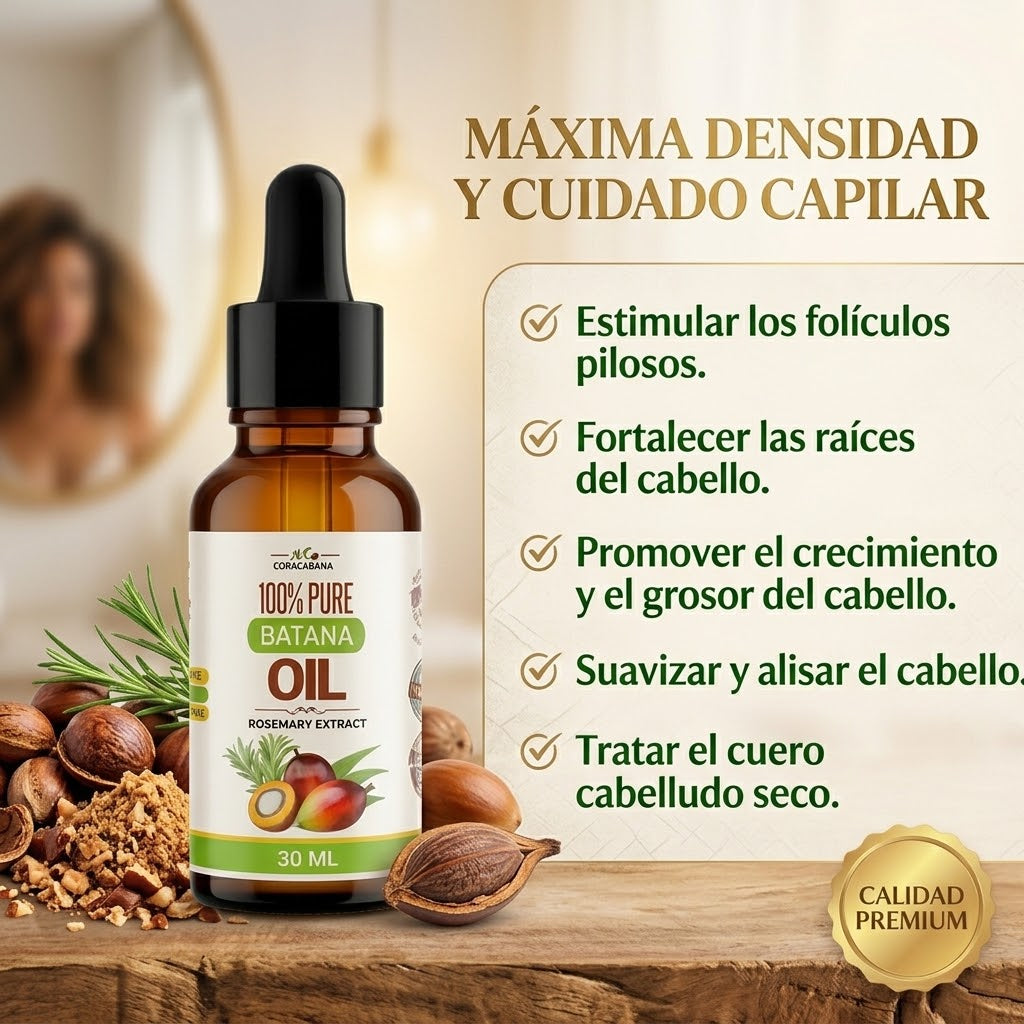 Pack Rescate Capilar: Champú + Aceite de Batana 100% Puro