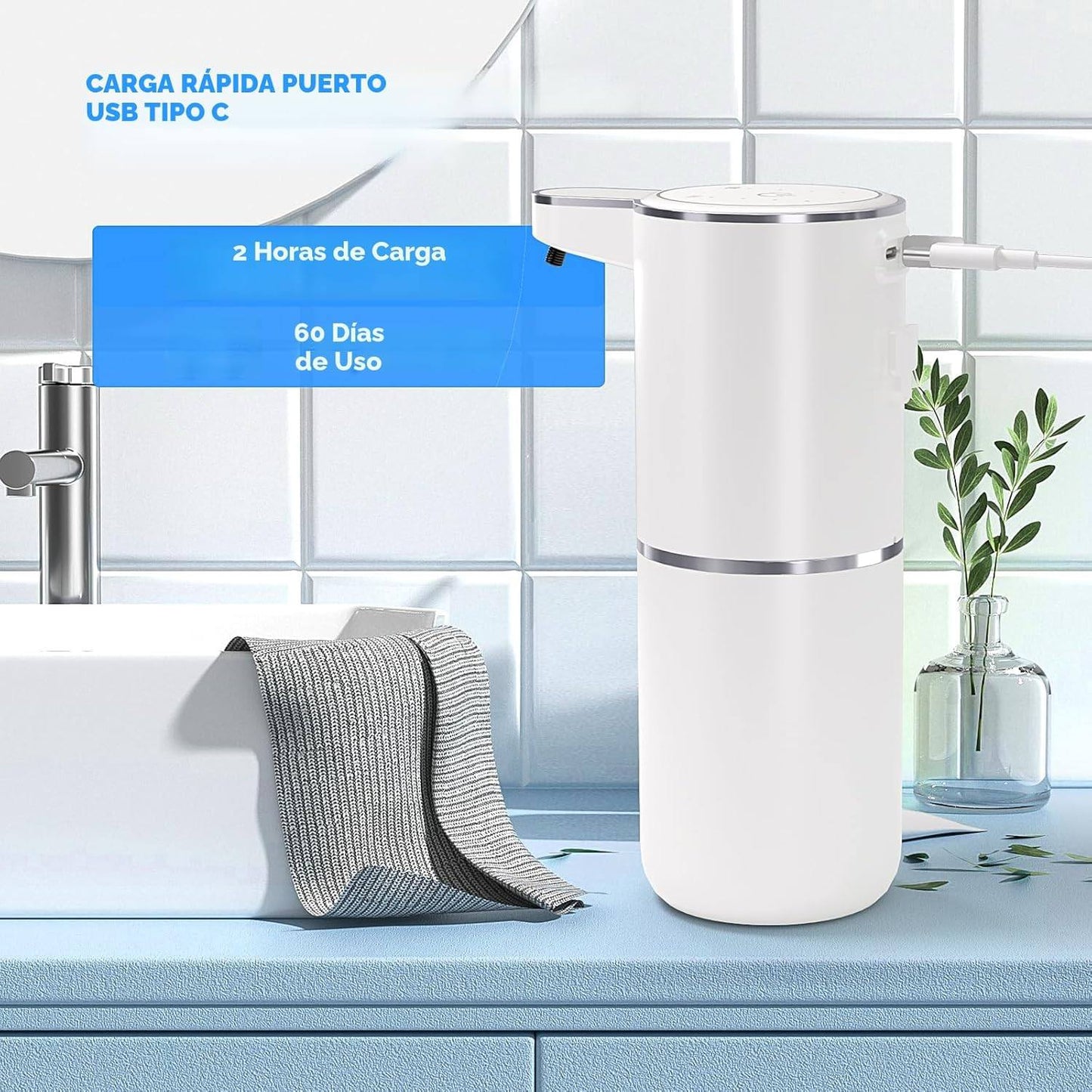 Dispensador Automático De Jabón en Espuma