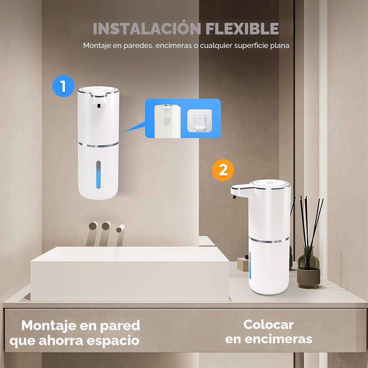 Dispensador Automático De Jabón en Espuma