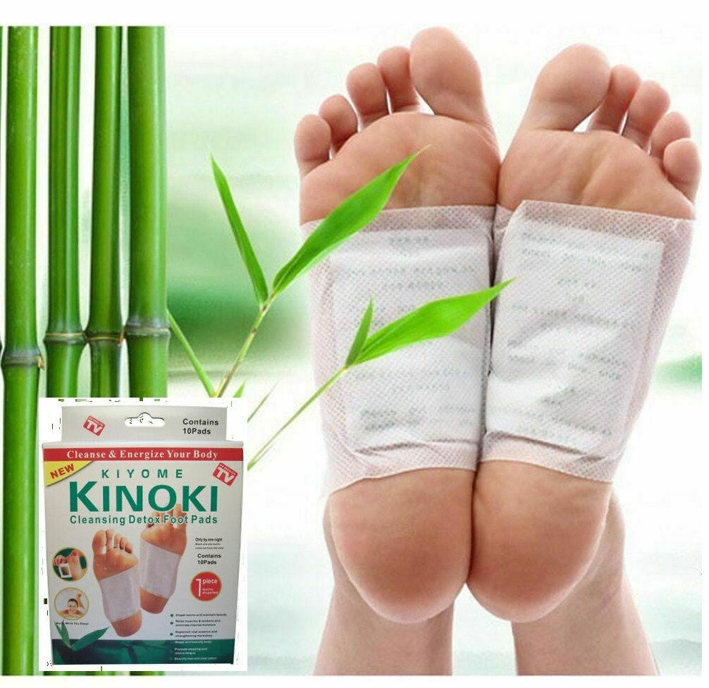 Parches Desintoxicantes Kinoki para Pies