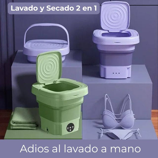 Mini Lavadora Portátil con Centrifugado