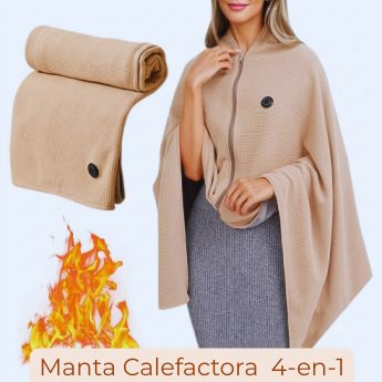 Manta Calefactora  4-en-1 USB
