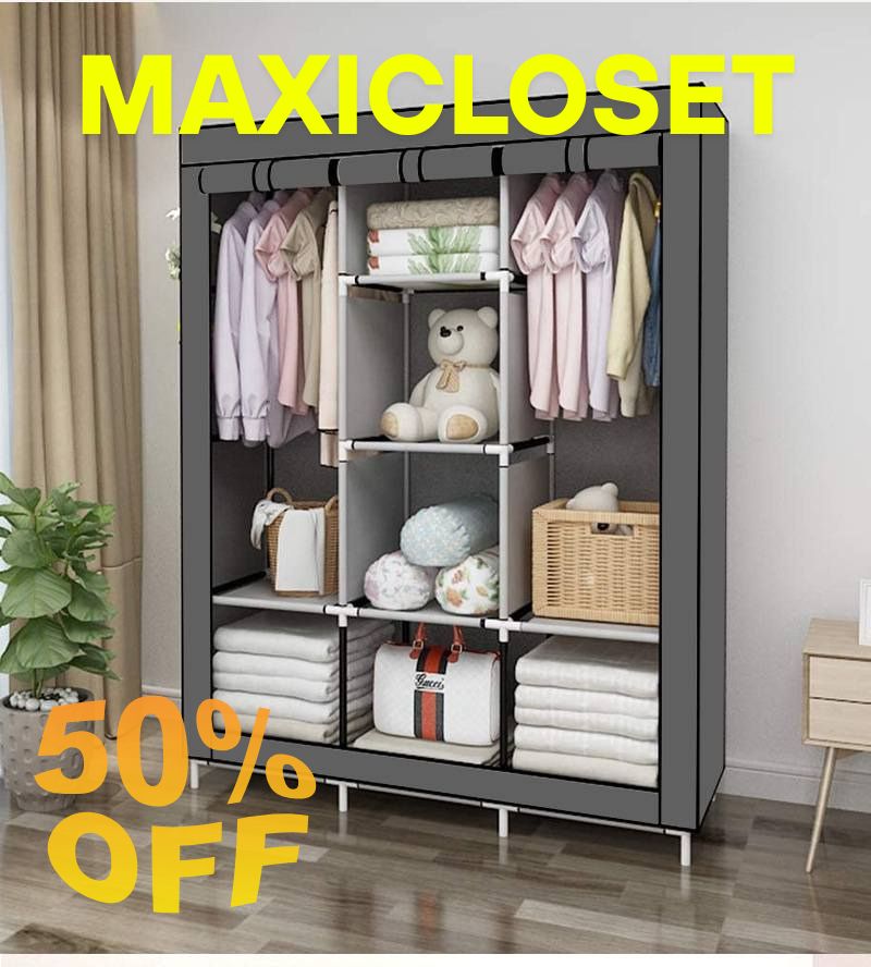 MaxiCloset- Ropero armable portátil