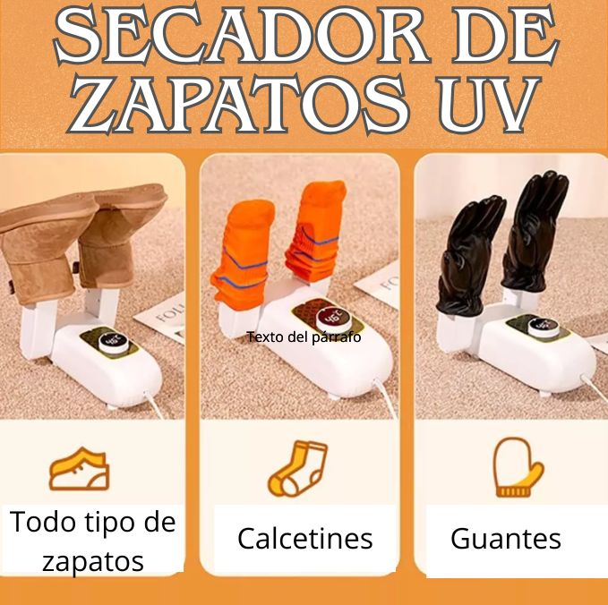 Secador de Zapatos UV