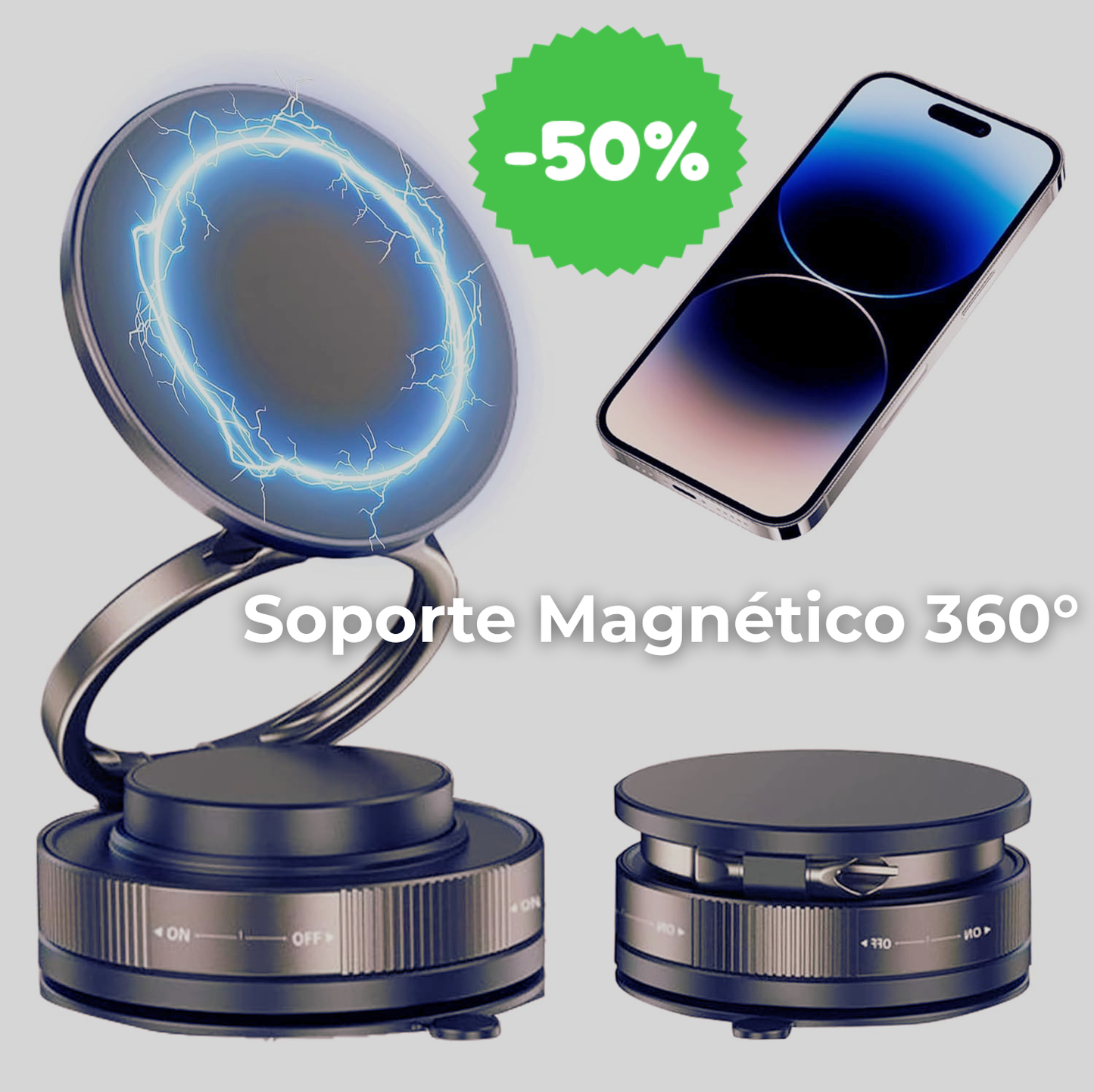 Soporte Magnético 360° Modelo Original