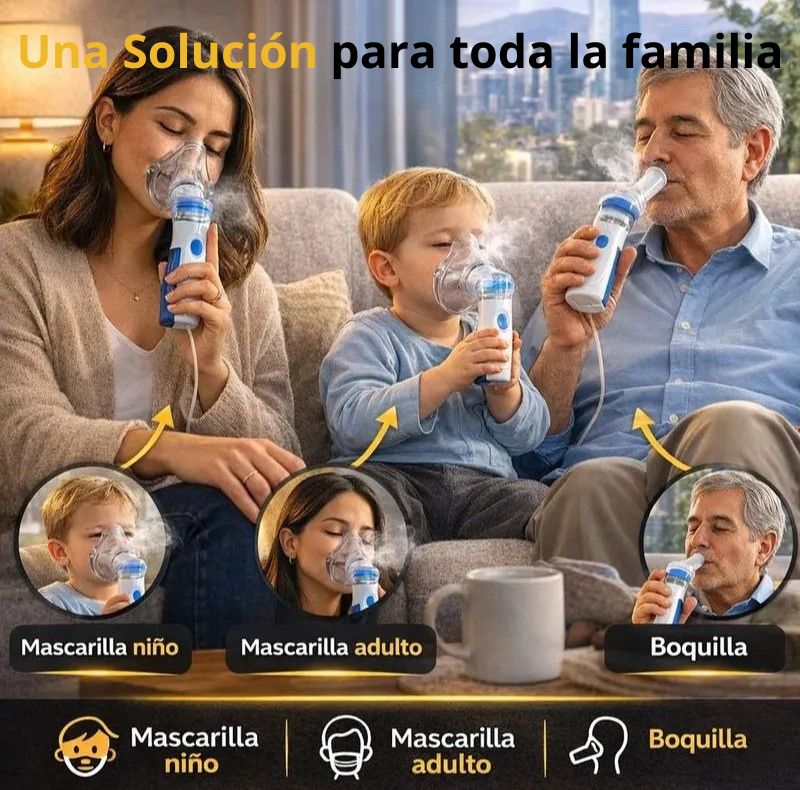 Nebulizador Portátil Inhalador