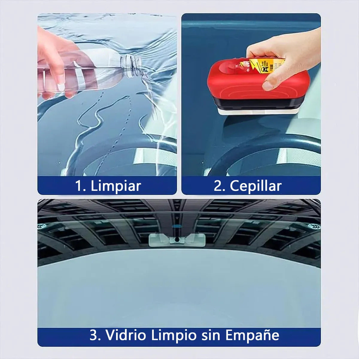 Pack 2 Esponjas Visión Clara Pro Anti Empañantes con tecnología Hidrofóbica