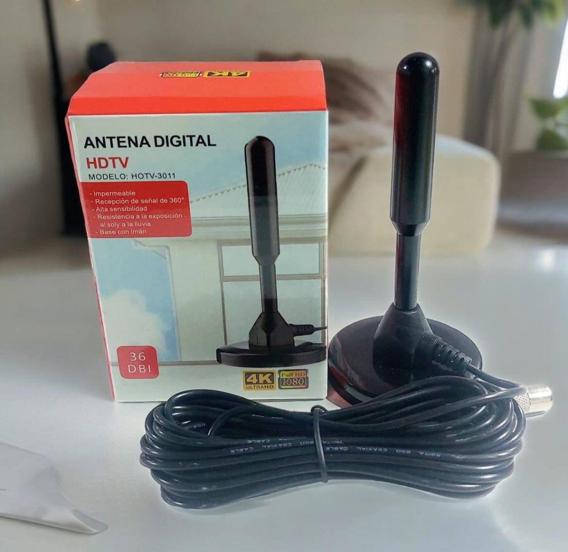 M - ANTENA DIGITAL FULL HD 4K - CAJA