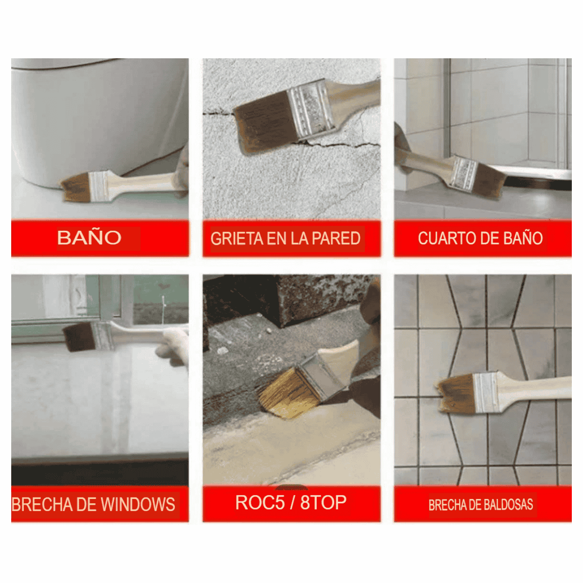 Sellador Goteras Impermeabilizante -PACK 3-